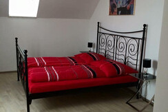 Doppelzimmer Rot Schlafzimmer