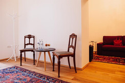 Hotel Georgi Schloss Sitzmöglichkeit