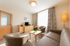 Juniorsuite Wohnraum