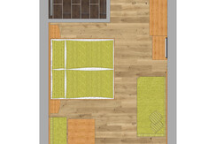 Skizze Komfortzimmer "B"