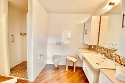 Hotel-Pension Moosmann DZ Comfort Badezimmer