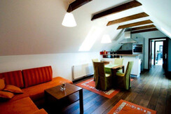 Wohnbereich Appartement