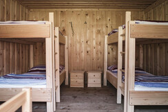 Betten für insgesamt 5 Personen