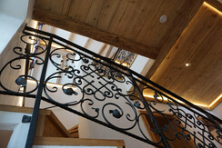 stair case to the first floor