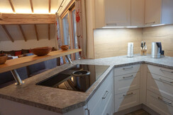 kitchen corner with stove