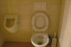 2Ferienhütte WC Herren