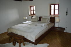 Kleines Chalet Doppelbett