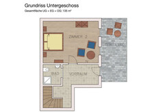 Knappenhof Bürgerhaus Grundriss UG