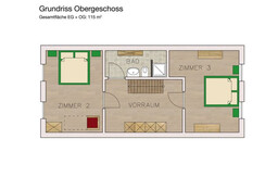 Knappenhof Lannacherhaus Grundriss OG