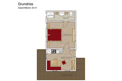 Knappenhof Weingartenstöckl Grundriss
