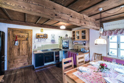 Ferienhaus Kühbartl Simmerl Küche
