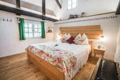 Ferienhaus Kühbartl Simmerl Doppelbett