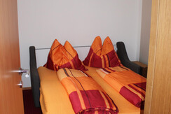 Ausziehbett im Appartement