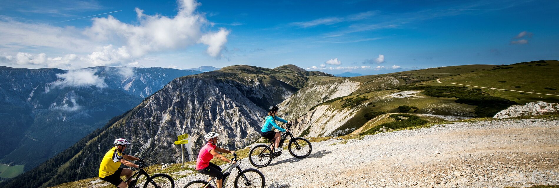 E-bike -Genusstour Schneealm (c) TV Hochsteiermark