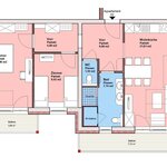 Bild von Appartement Planai, Bad, WC, 2 Schlafräume