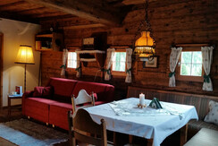 Bauernstube aus 1730 im Landhaus Kurzen