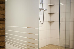 Große Walk-In Dusche