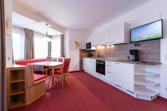 Wohnküche mit Erker