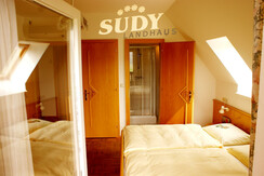 gemütliches Zimmer im Landhaus Sudy