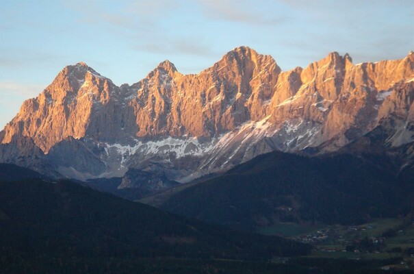 Dachstein - Blick vom Lanshof | © privat