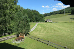 FeWo Ost Blick vom Balkon Richtung Osten