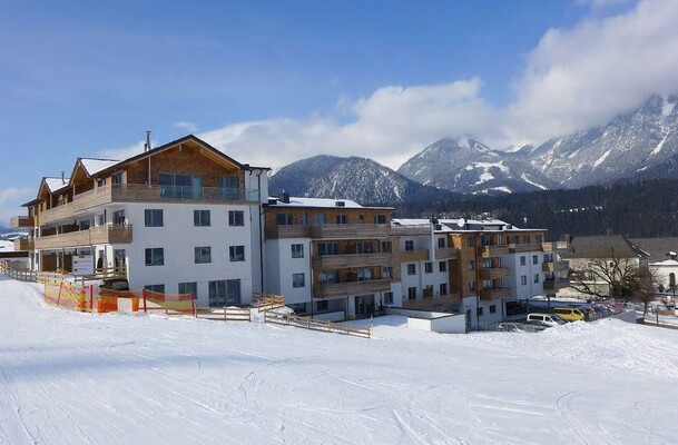 Luxus Penthouse direkt an der Piste im Winter