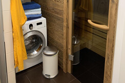 Sauna und Waschmaschine