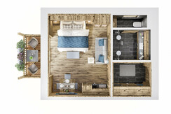 MONDI Chalets am Grundlsee Chalet-Studio.