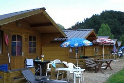 Unsere Blockhütten für 4 Personen