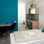 Bild von Zwei-Bett Apartment mit Kochzeile | © Kristoferitsch