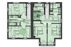 Obergeschoß CHALET 11B