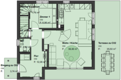 Ground floor CHALET 2