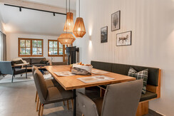 living and dining area