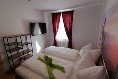 Schlafzimmer 1 in der Universität des Bergsteigens