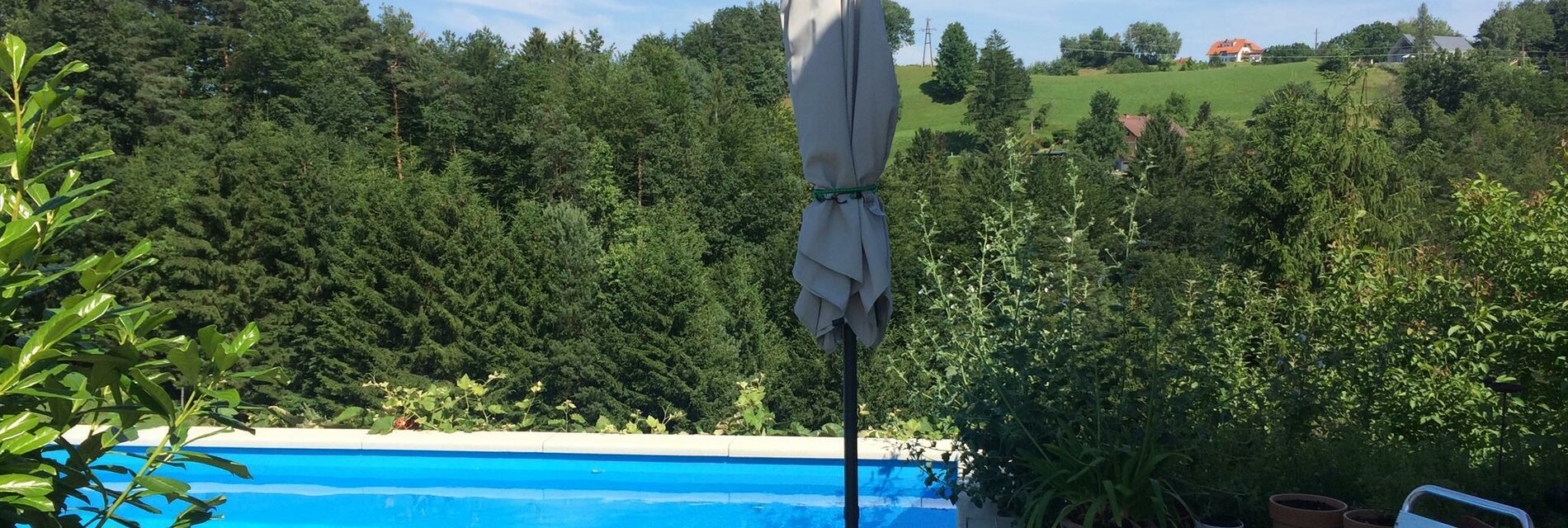 Oase der Ruhe Entspannung am Pool