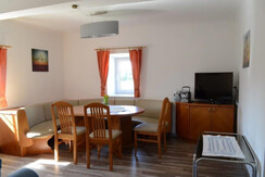 Obstgut Ledinegg Ferienhaus Wohnzimmer