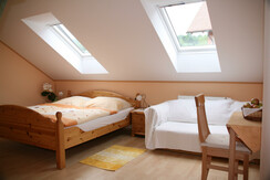 Baumzimmer Doppelbett