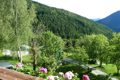 ausblick campingplatz sommer