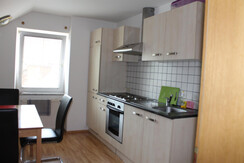 Küche und Essbereich