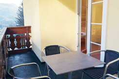 Balkon beim Familienzimmer