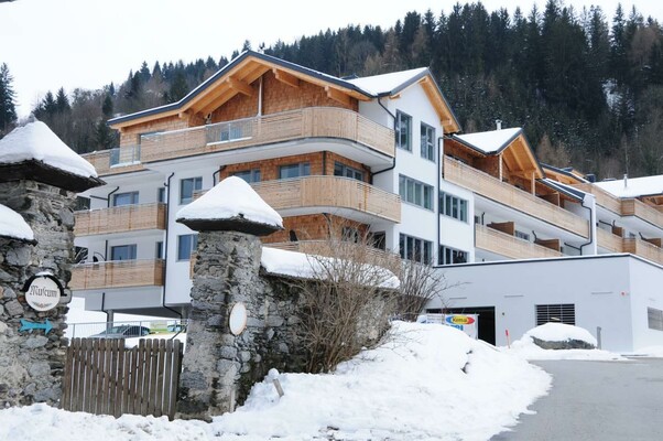 Appartementanlage Alpine Living - Auffahrt