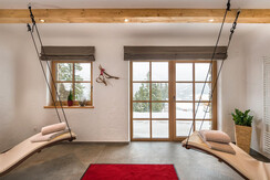 Almhuetten-Prenner Alm-Almerin-Heusauna-Ruhebereic