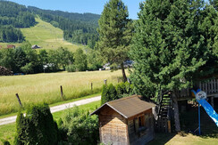 Blick aus dem Fenster