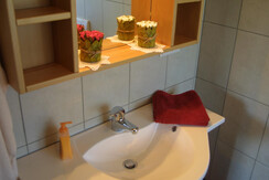 gepflegtes Badezimmer im Hause Fabian