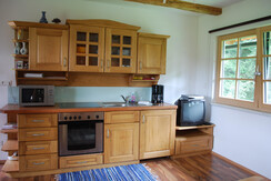 Rustikale Küchenzeile für Köche