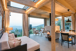 PURESleben Ferienhäuser Stadl Altenbach Wohnen