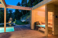 PURESleben Ferienhäuser Stadl Altenbach Sauna