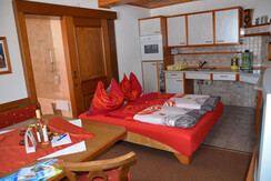 Appartement Putz - Küche-Wohnraum