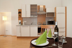 Raiffeisenhof Appartements Nr. 3 Küche