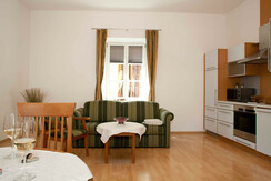 Raiffeisenhof Appartements Nr. 4 Couch